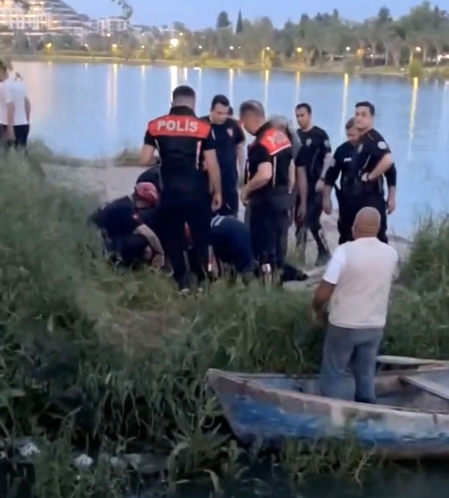 Seyhan Nehri’ne düşen kadın kurtarıldı