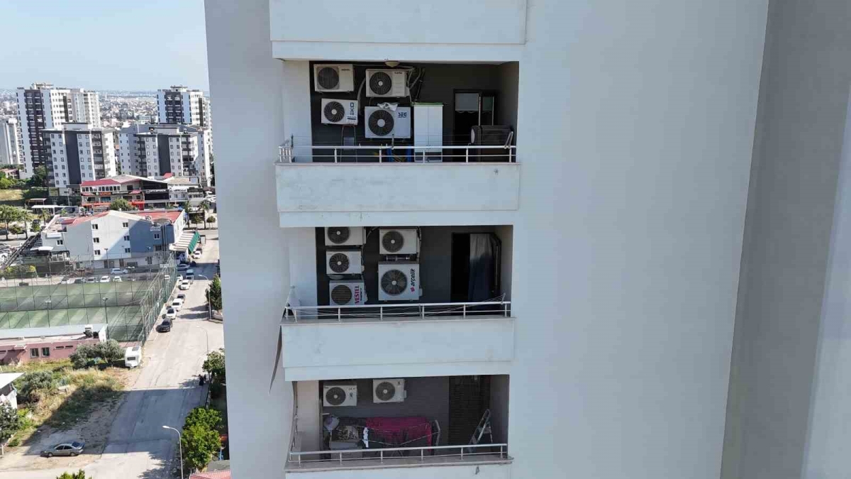 Adana’da aşırı klima kullanımı hem sıcaklığı artırıyor hem ç