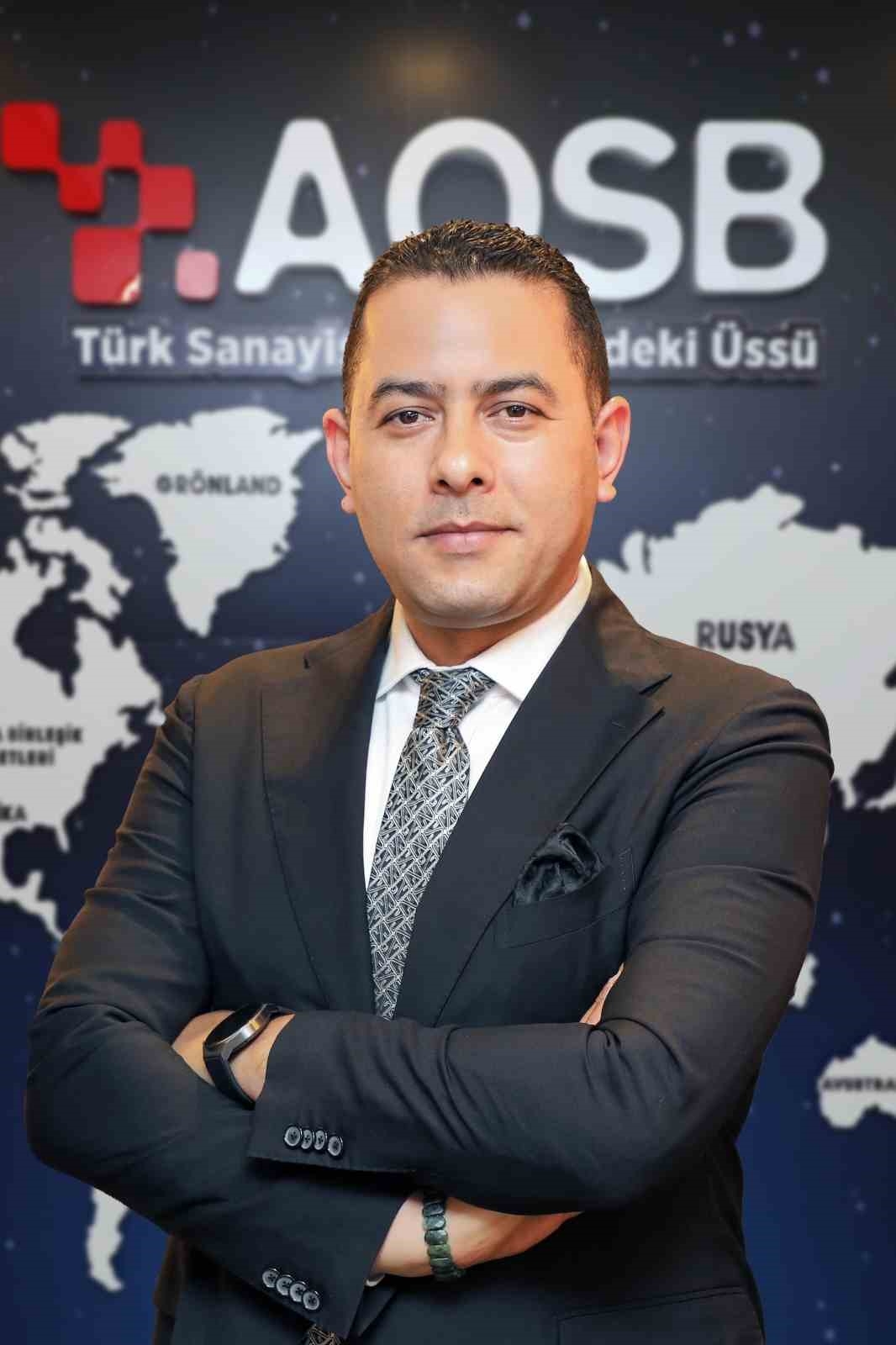 AOSB Beton Santrali’nde agrega stok sahası kuruluyor