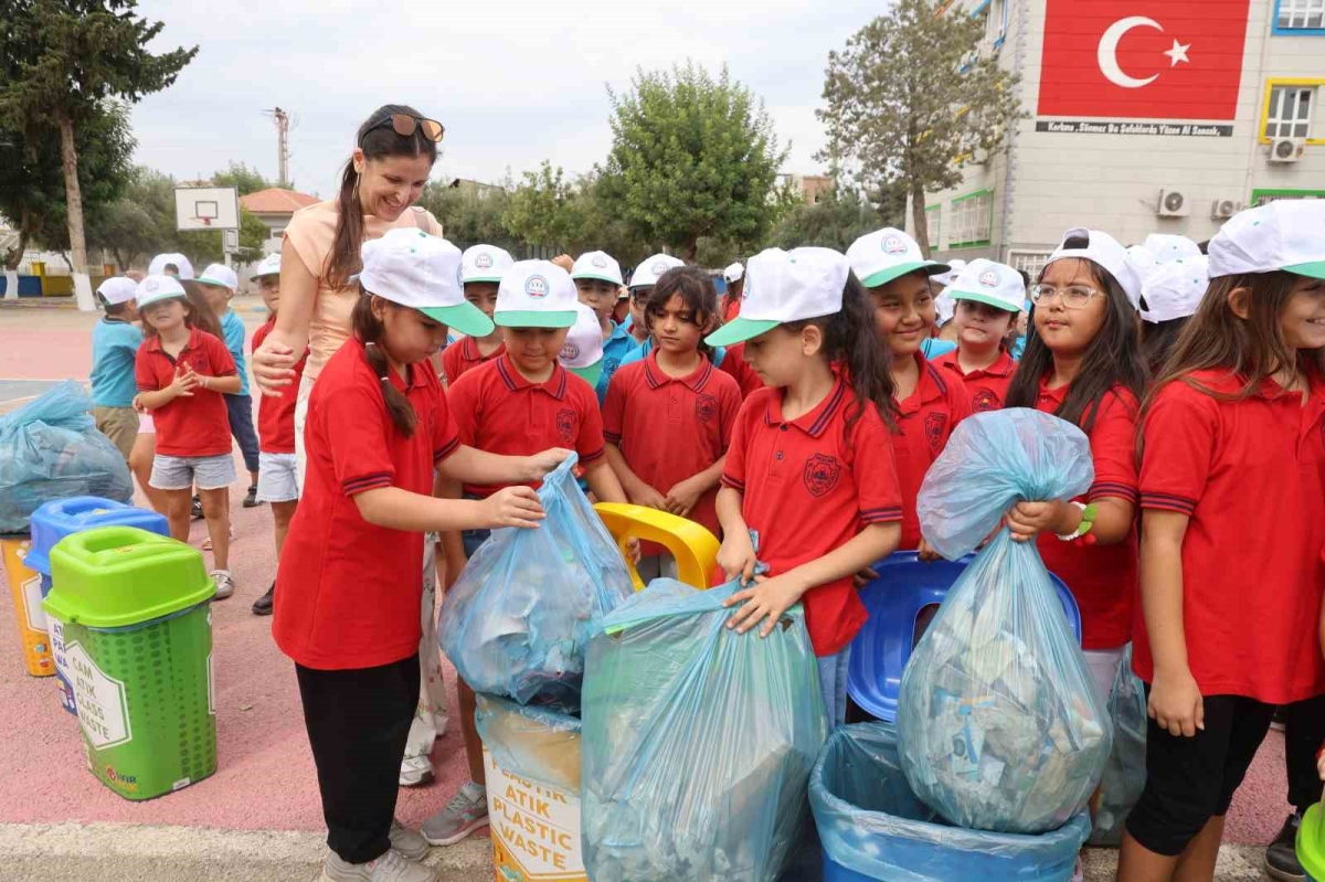 Minik öğrencilerden sıfır atık farkındalığı
