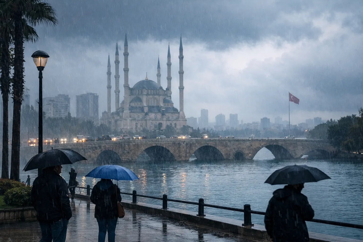 Adana’da 6 gün boyunca kuvvetli yağmur etkili olacak
