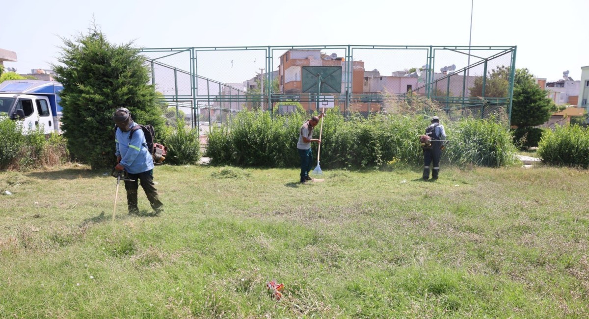 Akdeniz’de parklar yaz sezonuna hazırlanıyor
