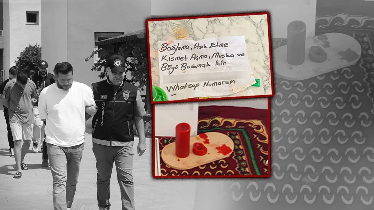 Adana’da ’büyü bozma’ vaadiyle dolandırıcılık yapan şebeke çökertildi
