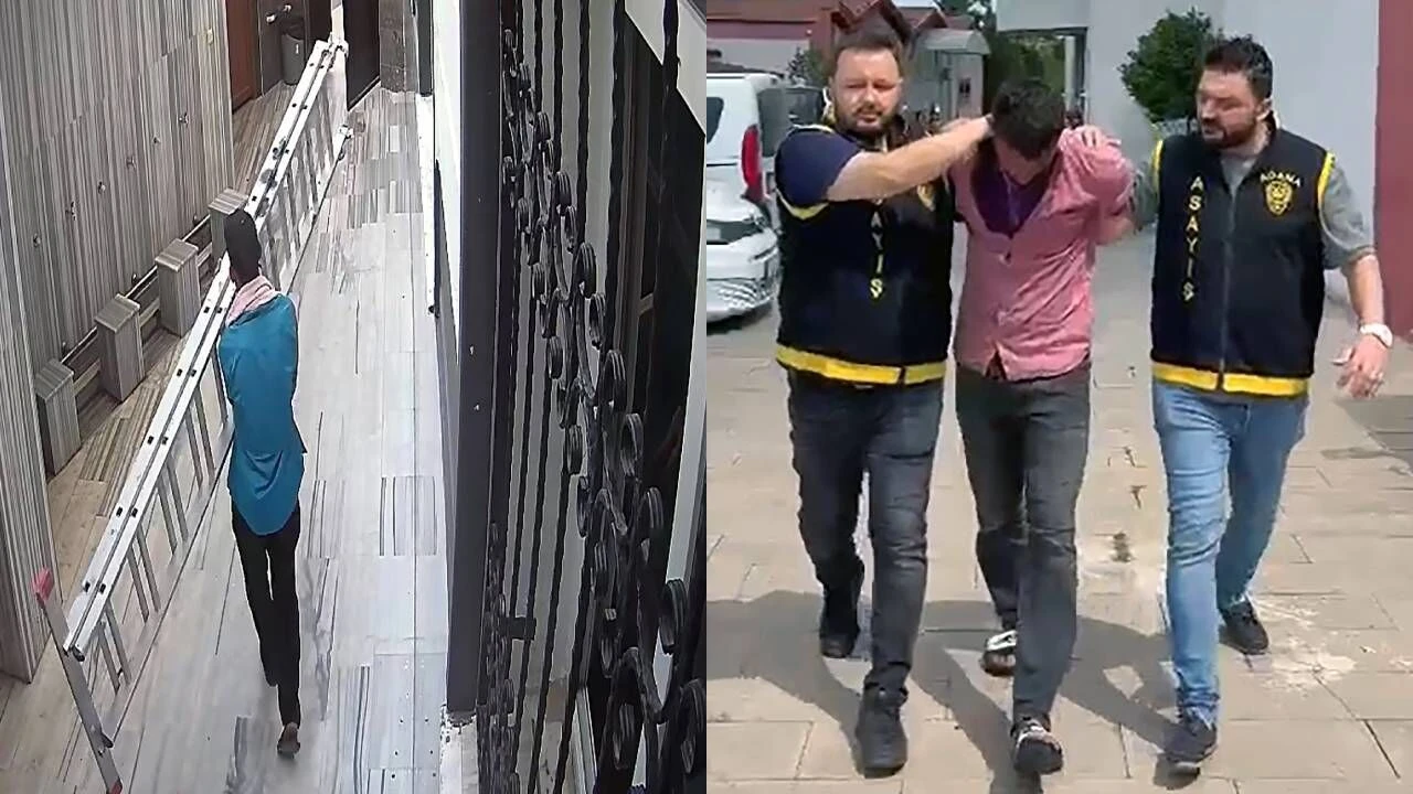 Tuvalet bahanesiyle girdiği restorandan telefon, camiden merdiven çaldı
