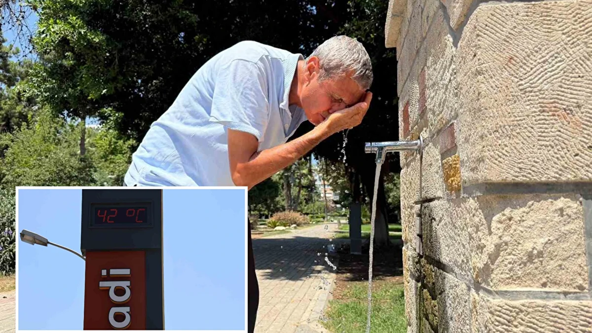 Adana’da termometreler 42 dereceyi gösterdi
