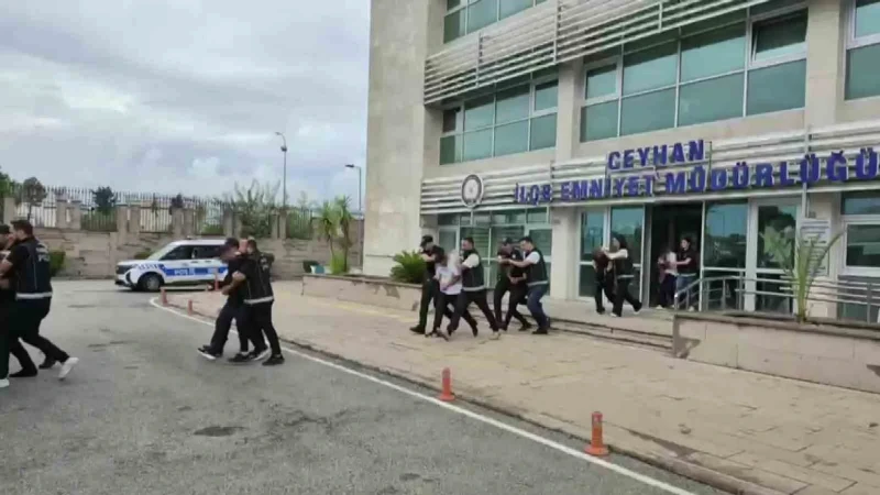 Adana’da 8 kilo 316 gram metamfetamin ele geçirildi: 12 şüpheli tutuklandı
